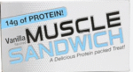 Vanilla Muscle Sandwich - ساندويتش فانيلا ماسل 12 عبوة