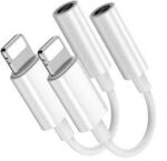 B.M.G. Lightning to headphone jack adapter - محول B.M.G. Lightning إلى جاك سماعة الرأس