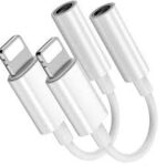 B.M.G. Lightning to headphone jack adapter - محول B.M.G. Lightning إلى جاك سماعة الرأس