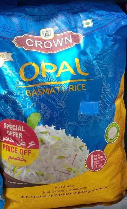 Crown Opal Basmati Rice - أرز بسمتي كراون أوبال