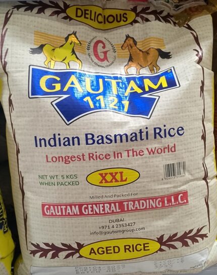Gautam XXL Basmati Rice - أرز بسمتي الهندي غوتام XXL الأطول