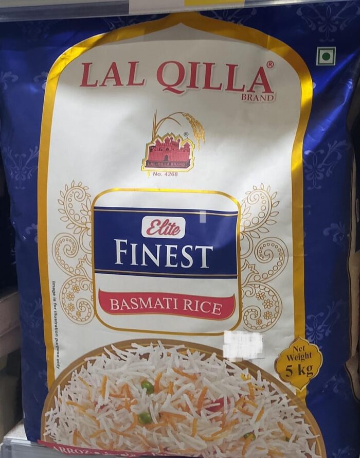 Premium Lal Qila Basmati Rice - أرز بسمتي لال قلا الفاخر