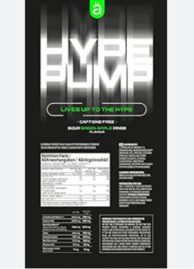 Hype Pump Pre-Workout - Hype Pump Pre-Workout