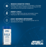 R-Alpha Lipoic Acid - APPLIED NUTRITION R-ALA R-Alpha Lipoic Acid