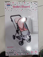 Deluxe Doll Stroller - عربة دمى دولري ستاري ديلوكس