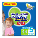 حفاضات BABYJOY حجم 5 - حفاضات BABYJOY حجم 5 (44 قطعة)
