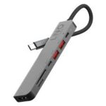 LINQ PRO USB-C hub - محور متعدد المنافذ USB-C 7 في 1 من LINQ PRO