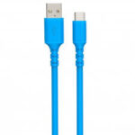 USB to USB-C cable - كابل USB الأصلي إلى USB-C (1م) أزرق
