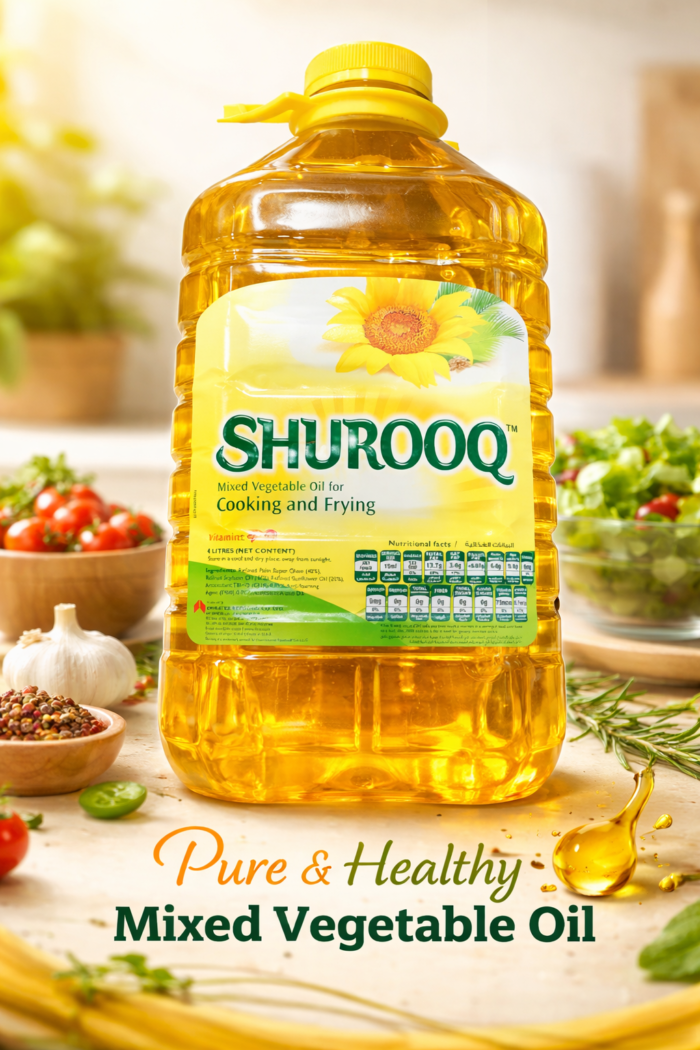 Shurooq Mixed Vegetable Oil - SHUROOQ (Mixed Vegetable Oil_