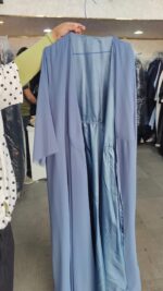 blue abaya - عباءة زرقاء