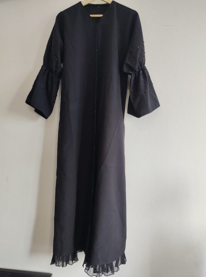 black abaya size 54 - عباءة سوداء