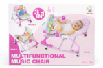 3-in-1 musical chair for kids - كرسي موسيقي متعدد الوظائف 3 في 1 للأعمار من 0 وما فوق