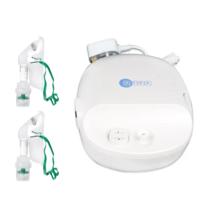 AFRA Japan Compressor Nebulizer - AFRA Japan, Compressor Nebulizer, AF-400CN, White, AC, مع ملحقات, ضمان لمدة سنتين