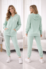 mint green pajama set - MINT GREEN PAJAMA - M