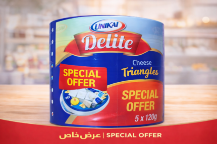 Unikai Delite Cheese Triangles - Unikai Delite Cheese Triangles- 5 boxes