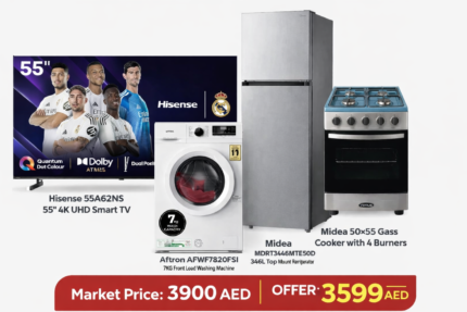 Hisense 55" 4K UHD Smart TV - عرض 4
