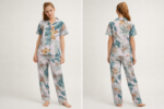 girls pajama set - طقم بيجامة مزخرف للفتيات