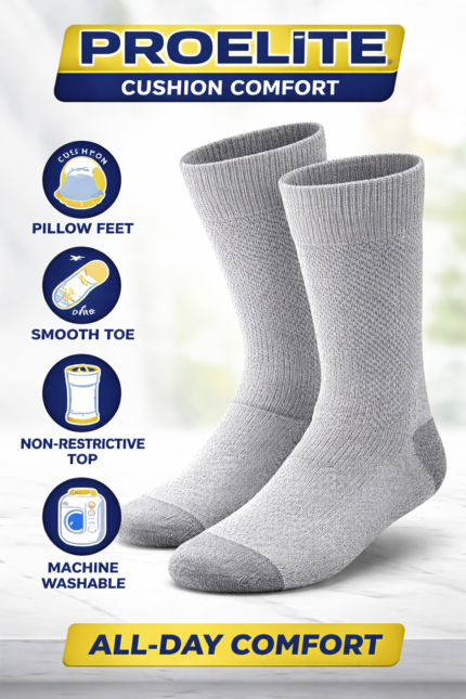 Men’s Cushion Comfort Socks - Men’s Cushion Comfort Socks