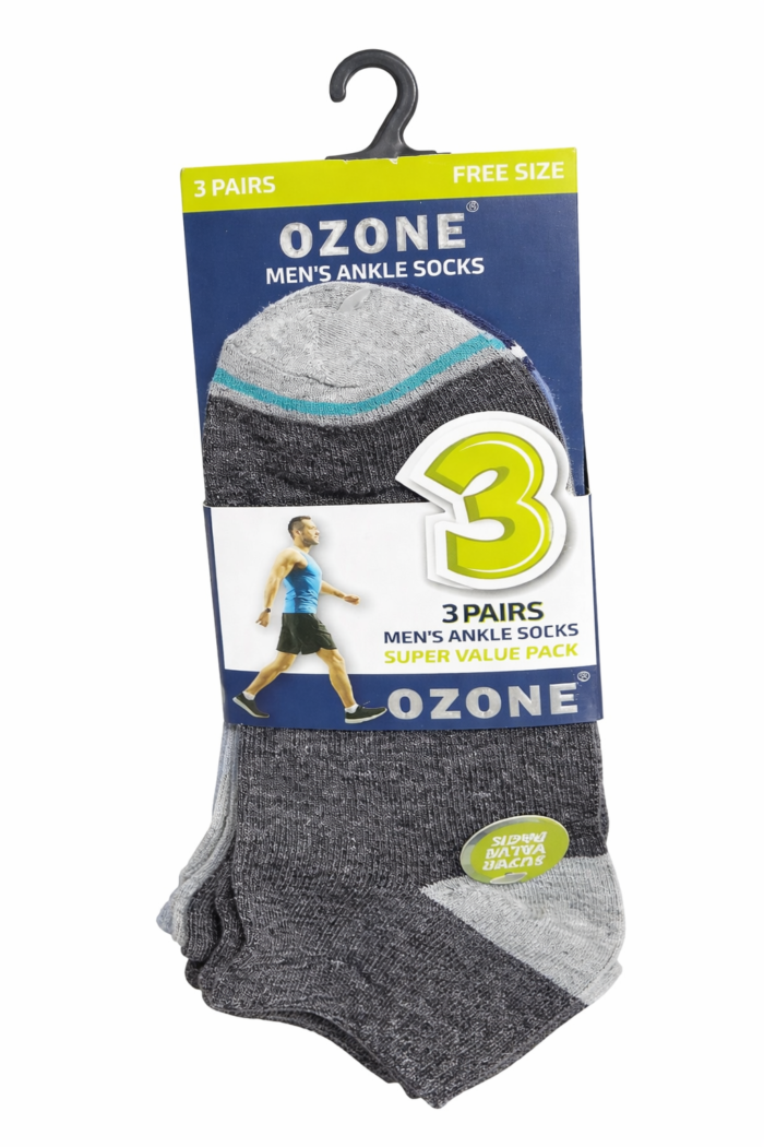 men ankle socks - Men’s Ankle Socks (3 Pairs)