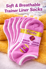Women’s Pink Trainer Socks - Women’s Pink Trainer Socks
