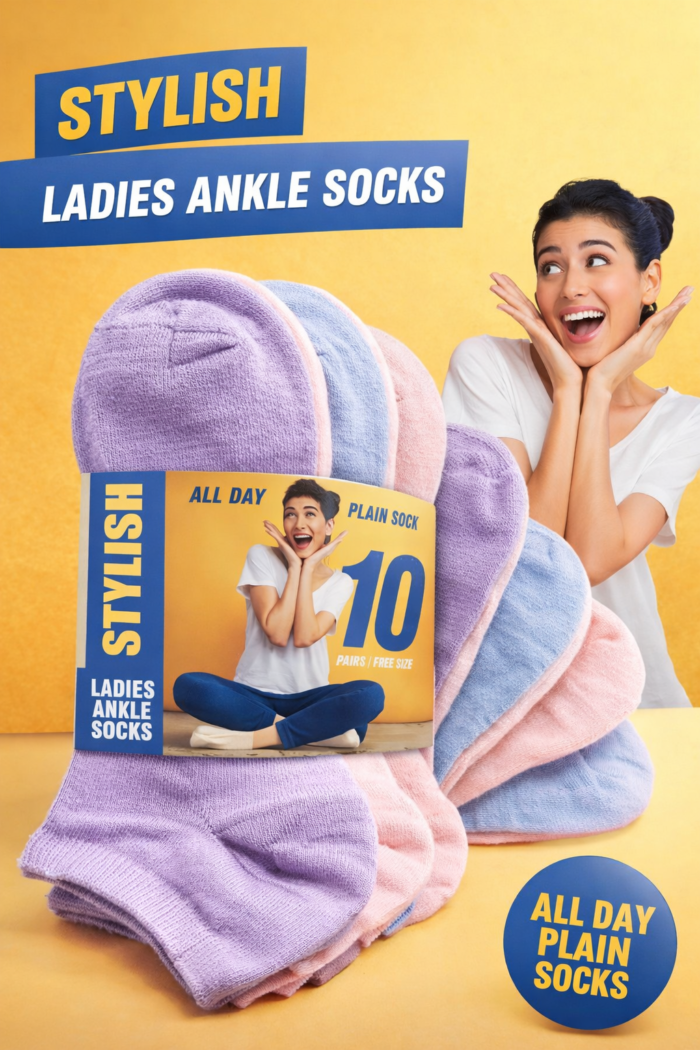 Ladies Ankle Socks - Ladies Ankle Socks