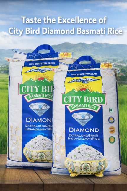 Diamond Basmati Rice - City Bird Diamond Basmati Rice 10kg