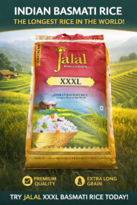 Jalal XXXL Indian Basmati Rice - Jalal XXXL Indian Basmati Rice – 10kg