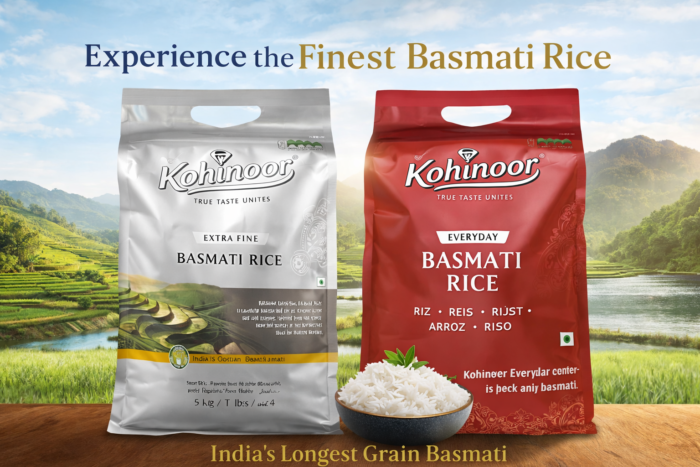 Kohinoor Extra Fine Basmati Rice - Kohinoor Extra Fine Basmati Rice 5kg