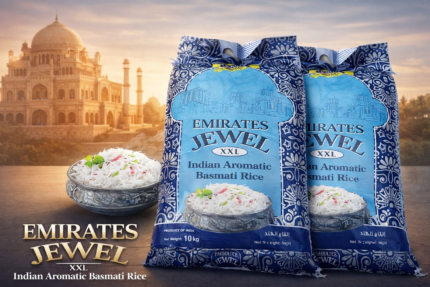 Emirates Jewel Indian Basmati Rice - Emirates Jewel XXL Indian Aromatic Basmati Rice - 10kg
