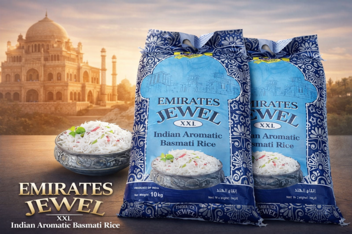Emirates Jewel Indian Basmati Rice - Emirates Jewel XXL Indian Aromatic Basmati Rice - 10kg