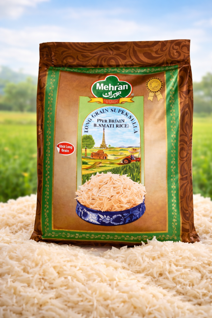 Mehran Long Grain Supersella Basmati Rice - Mehran Long Grain Supersella Basmati Rice 5kg