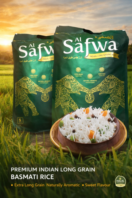 Al Safwa Indian Long Grain Rice - Al Safwa Indian Long Grain Rice 5kg