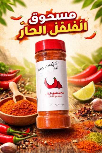 Three Star Chilli Powder - Three Star Chilli Powder