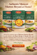 Shan Memoni Mutton Biryani Masala - Shan Memoni Mutton Biryani Masala - 3pcs*60g