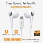 BLBERRI BLB-631 earphones - BLBERRI BLB-631 Stereo Earphones with Lightning Connector