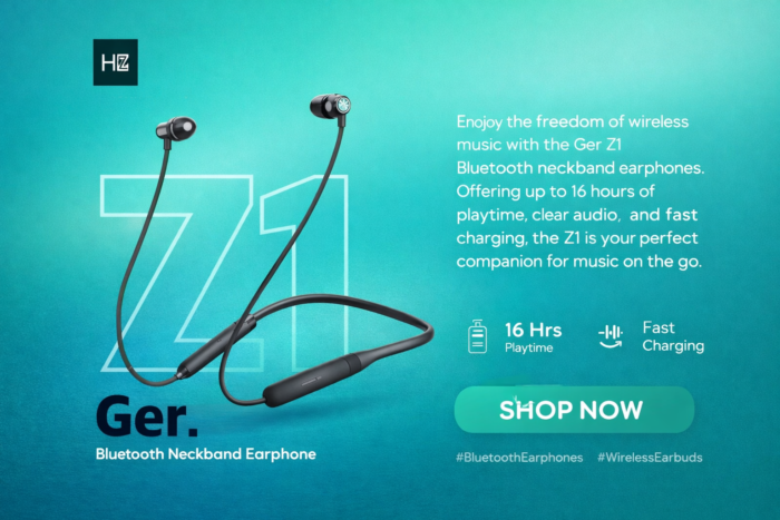 Bluetooth Neckband Earphone Model 71 - Bluetooth Neckband Earphone – Model 71