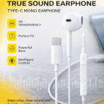 Budi Type-C Mono Earphone - Budi Type-C Mono Earphone – Clear Sound & Everyday Comfort