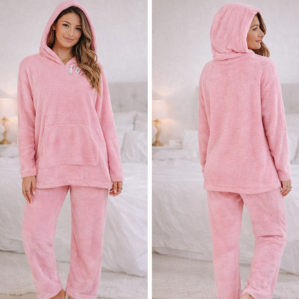 Cozy Fleece Pajama - Cozy Fleece Pajama -CITY ZONE-6XL