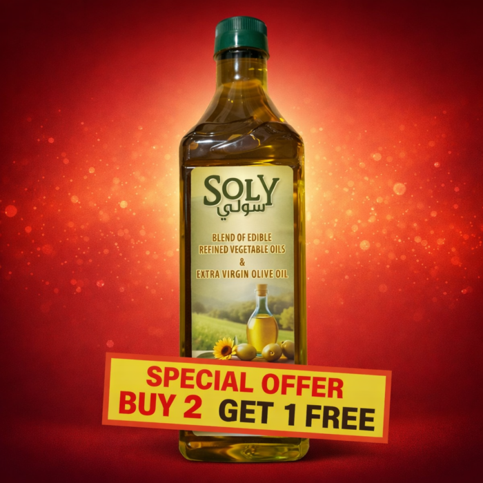 Soly Blend of Edible Refined Vegetable Oils - Soly Blend of Edible Refined Vegetable Oils -1 liter.