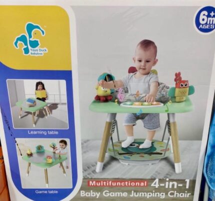 4-in-1 Baby Game Jumping Chair - Multifunctional 4-in-1 Baby Game Jumping Chair Best For Active Play & Development