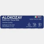 Alokozay toilet paper - مناديل الحمام / ورق التواليت من ألوكوزاي - 12 لفة، 200 ورقة × 2 طبقة