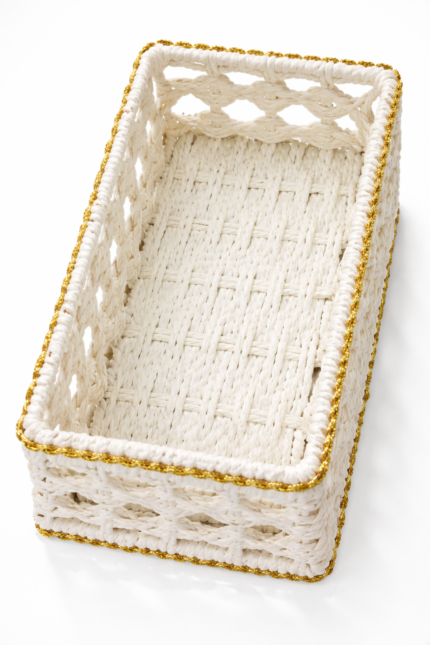 rectangular woven basket - Rectangular Woven Basket