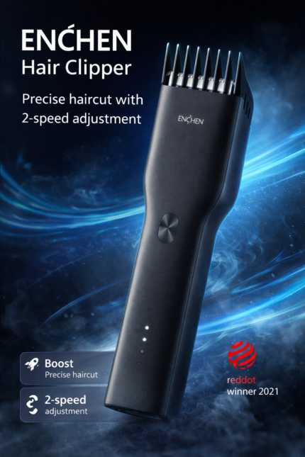 ENCHEN Hair Clipper - مقص شعر ENCHEN – أداة تصفيف دقيقة