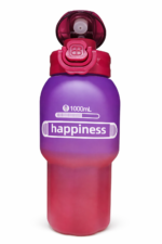 زجاجة ماء بتدرج ألوان - زجاجة ماء بتدرج ألوان 1000 مل