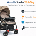 Versatile Baby Stroller with Tray - EveryGo Versatile Baby Stroller with Tray