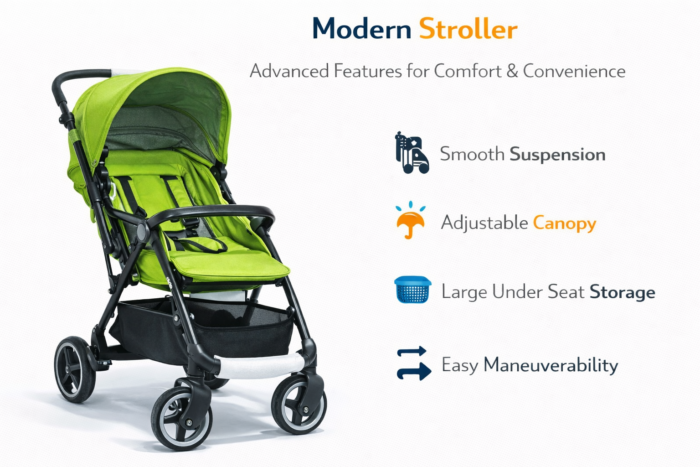 NeoFlex Modern Baby Stroller - NeoFlex Modern Baby Stroller
