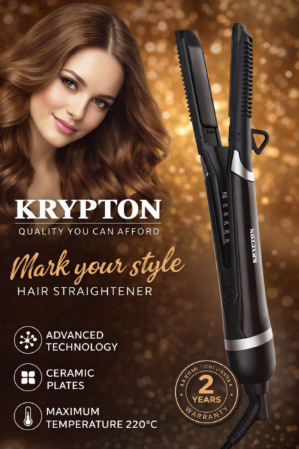 Professional Ceramic Hair Straightener Brush - Professional Ceramic Hair Straightener Brush.