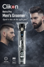 cordless hair trimmer - Clikon Retro Pro Men’s Groomer – Professional Cordless Hair Trimmer