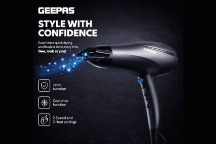 Geepas Ionic Hair Dryer - Geepas Ionic Hair Dryer – Style with Confidence