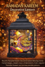 Ramadan Decorative Lantern - Ramadan Decorative Lantern(هلال ، فانوس ، رمضان كريم)